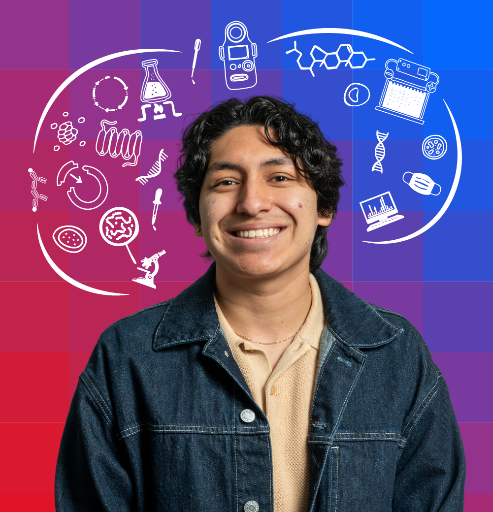 Luis looking up and to the right